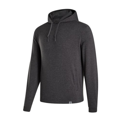 FootJoy Lightweight Hoodie Heather Charcoal, Size X-Large X-Large, Heather Charcoal