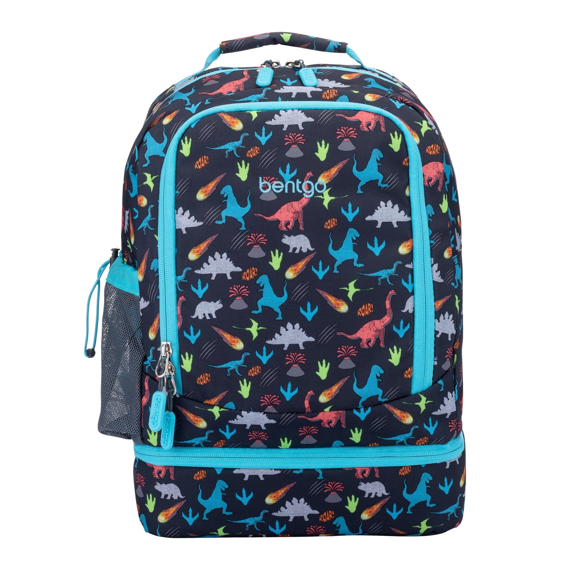 Kids Prints 2-in-1 Backpack & Insulated Lunch Bag Dino