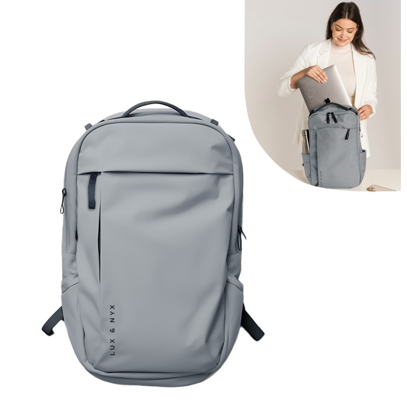 Multi-compartment  16" Laptop Purpose Backpack (Gray)