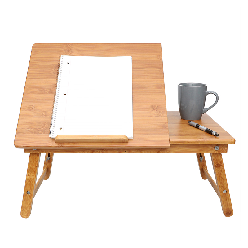 Bamboo Laptop Tray with Drawer