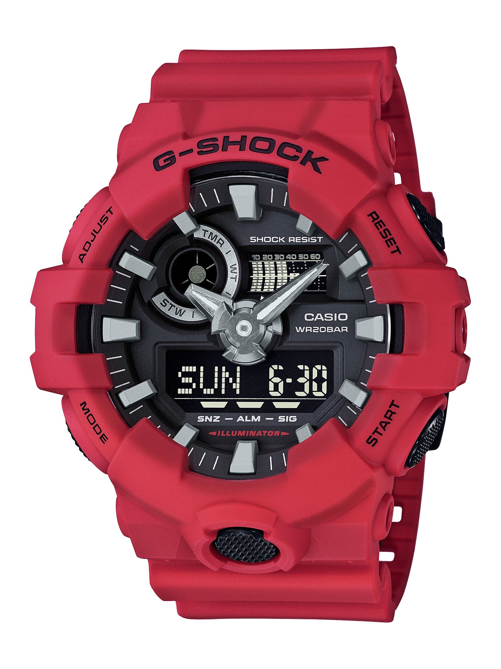 G-Shock Ana-Digi Watch Red