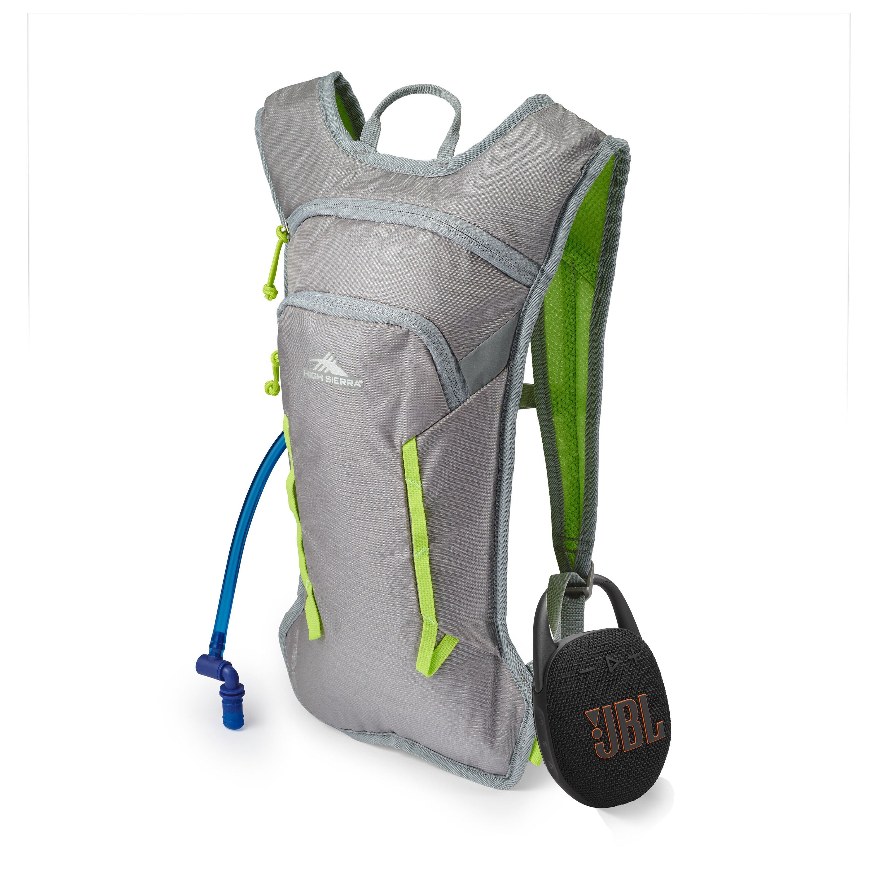 Portable Speaker and Hydration Pack Hiking Bundle