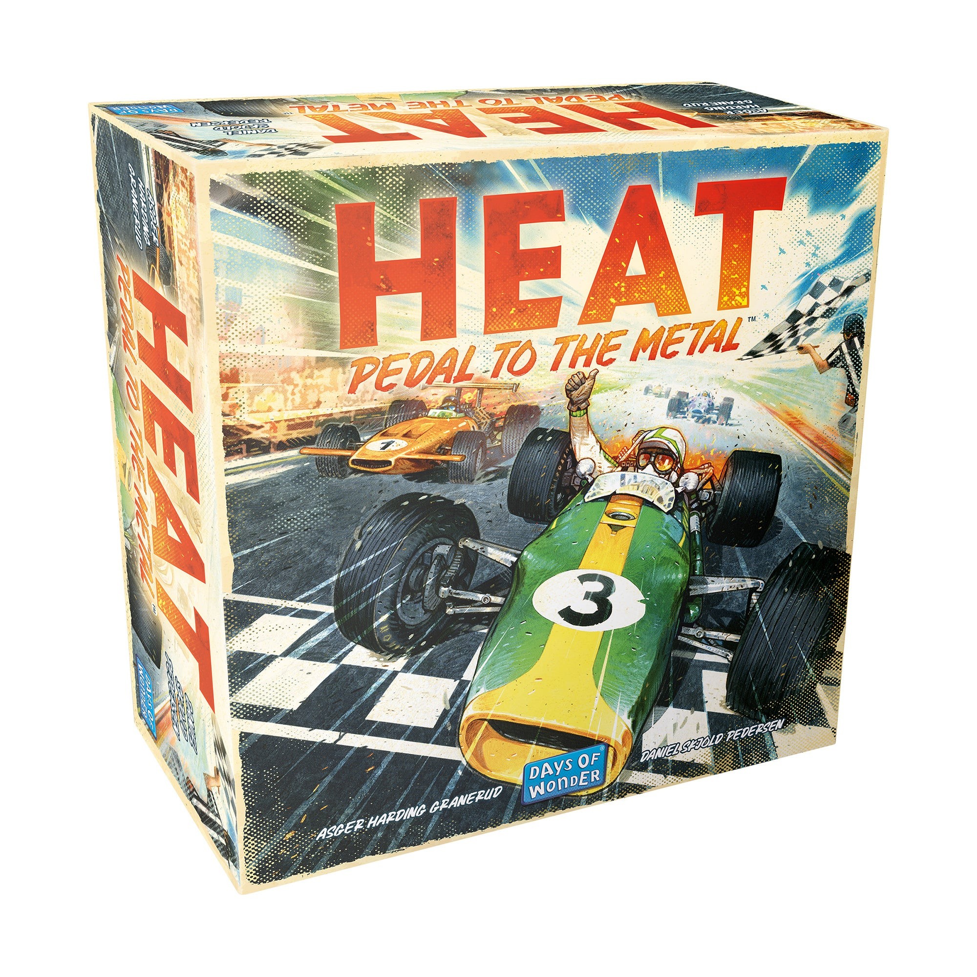 Heat: Pedal to the Metal Board Game Ages 10+ Years