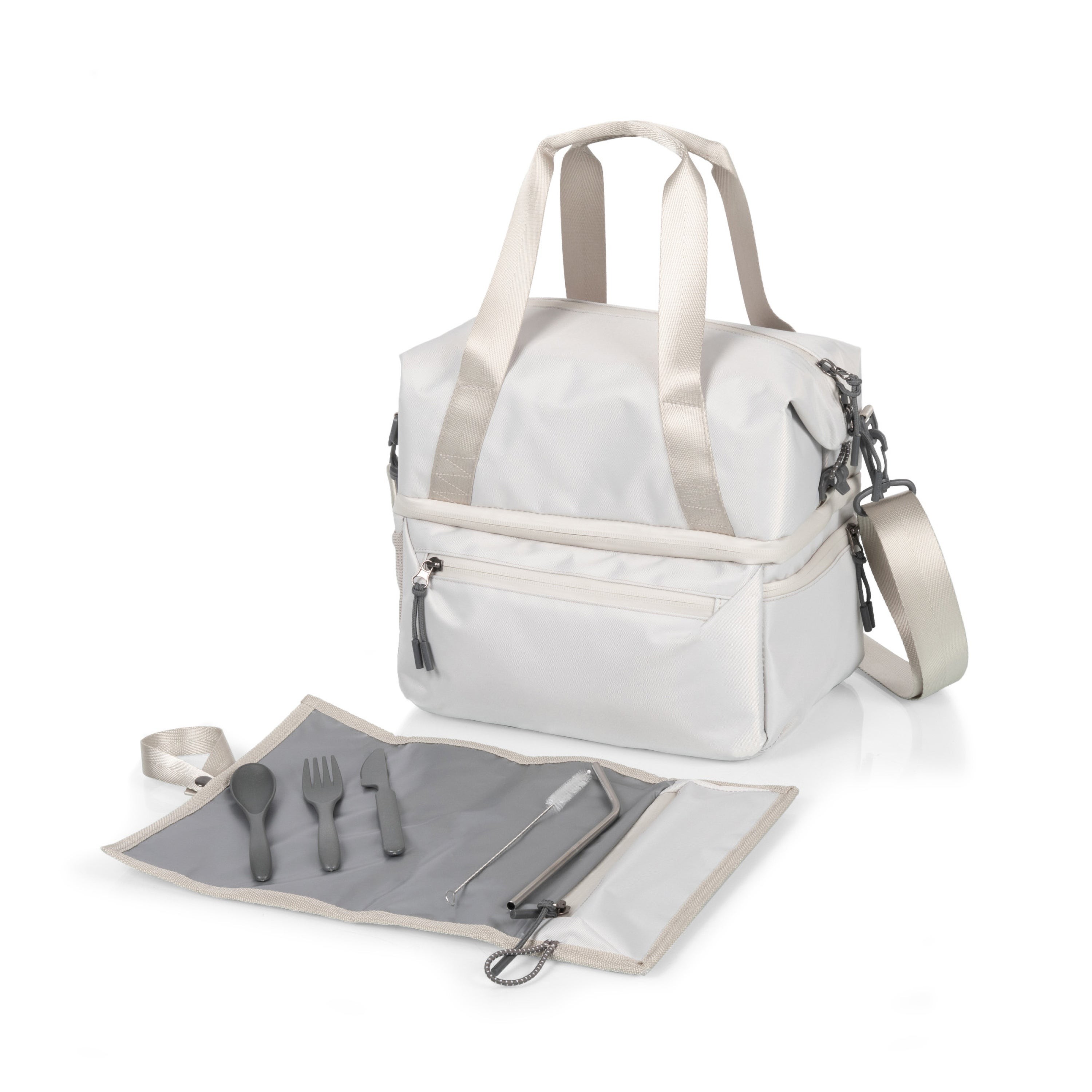 Tarana Insulated Lunch Tote Halo Gray