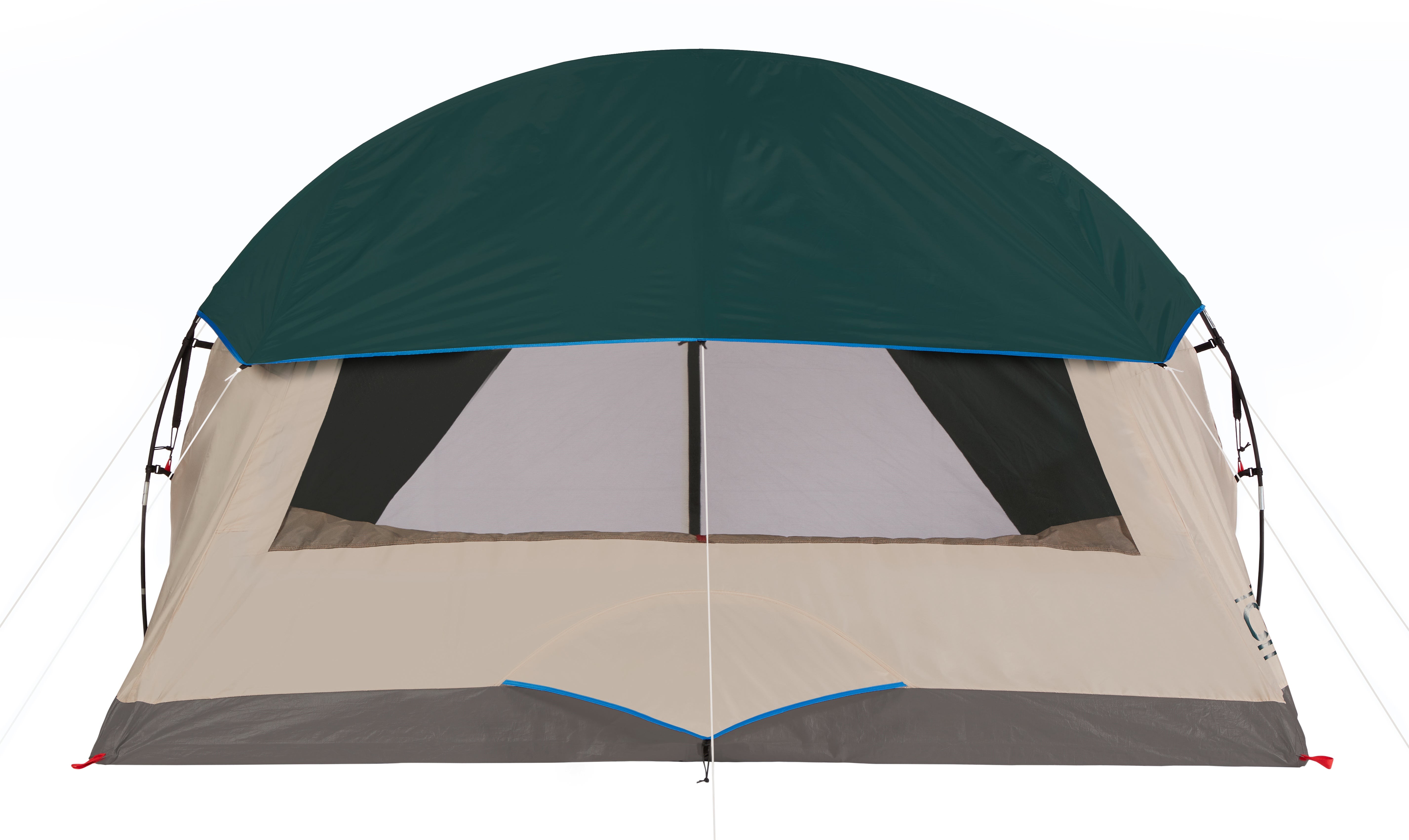 6-Person Cabin Tent w/ Screened Porch Evergreen