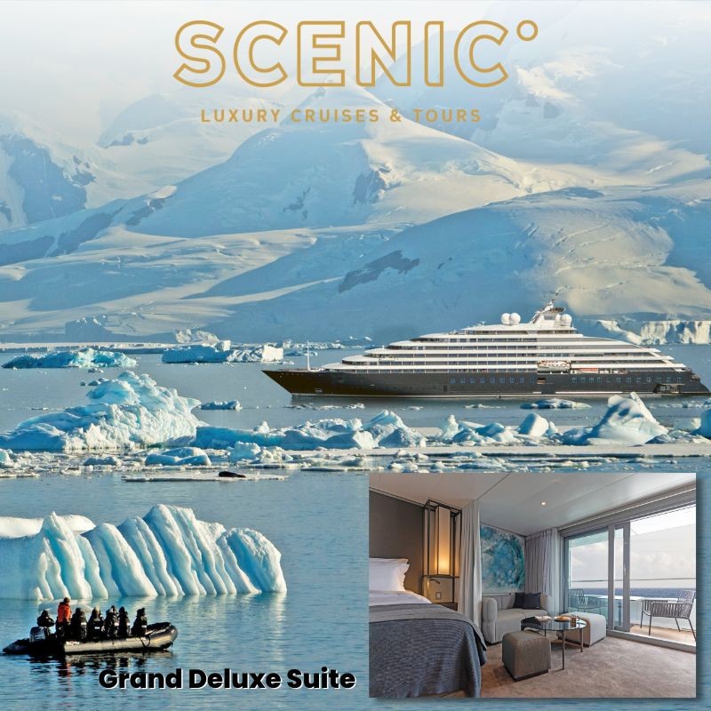 12 Night Antarctica Expedition Cruise
Grand Deluxe Suite