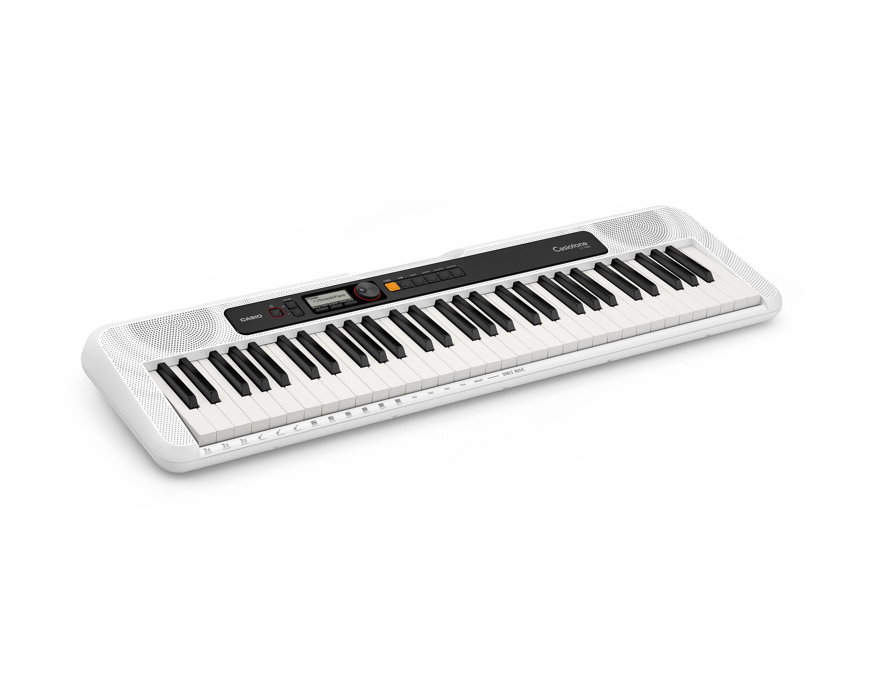 Casiotone 61 Key Portable Keyboard White