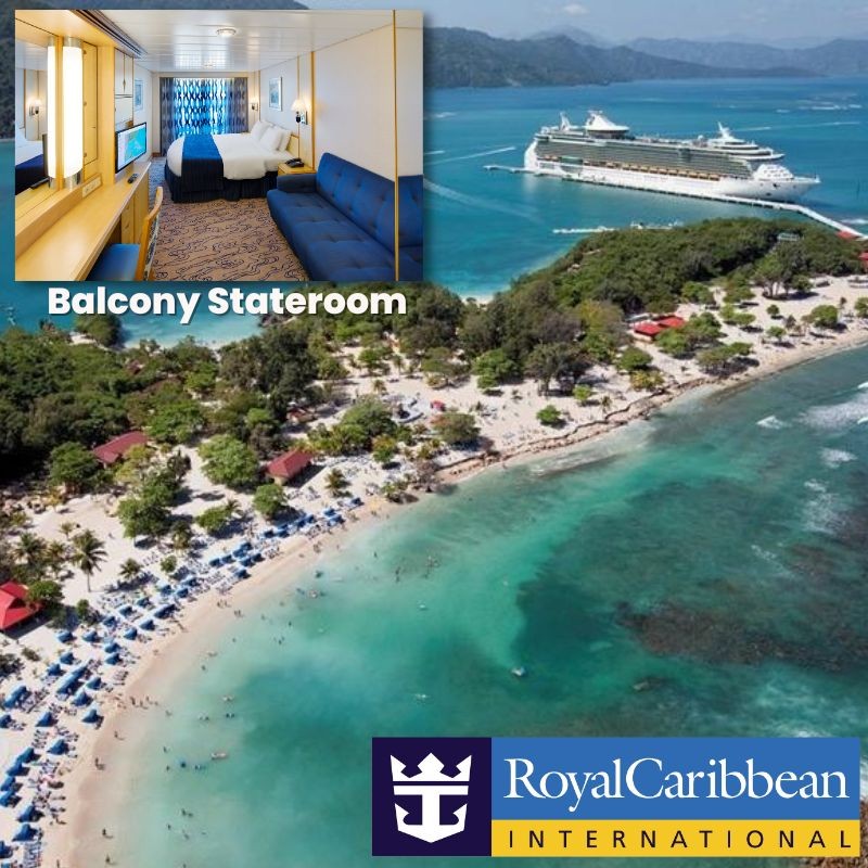 4-5 Night Caribbean, Bahamas or Bermuda CruiseBalcony Stateroom