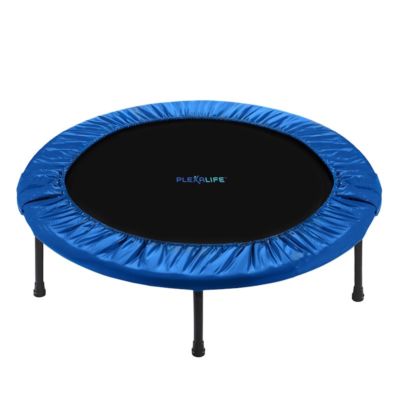 Plexalife Mini Trampoline for Adults and Rebounder Exercise Fitness Indoor Trampoline