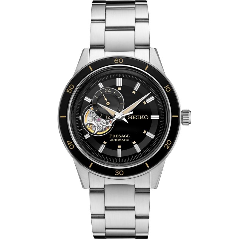 60s - Collection Stainless Steel Presage Style - (Black)