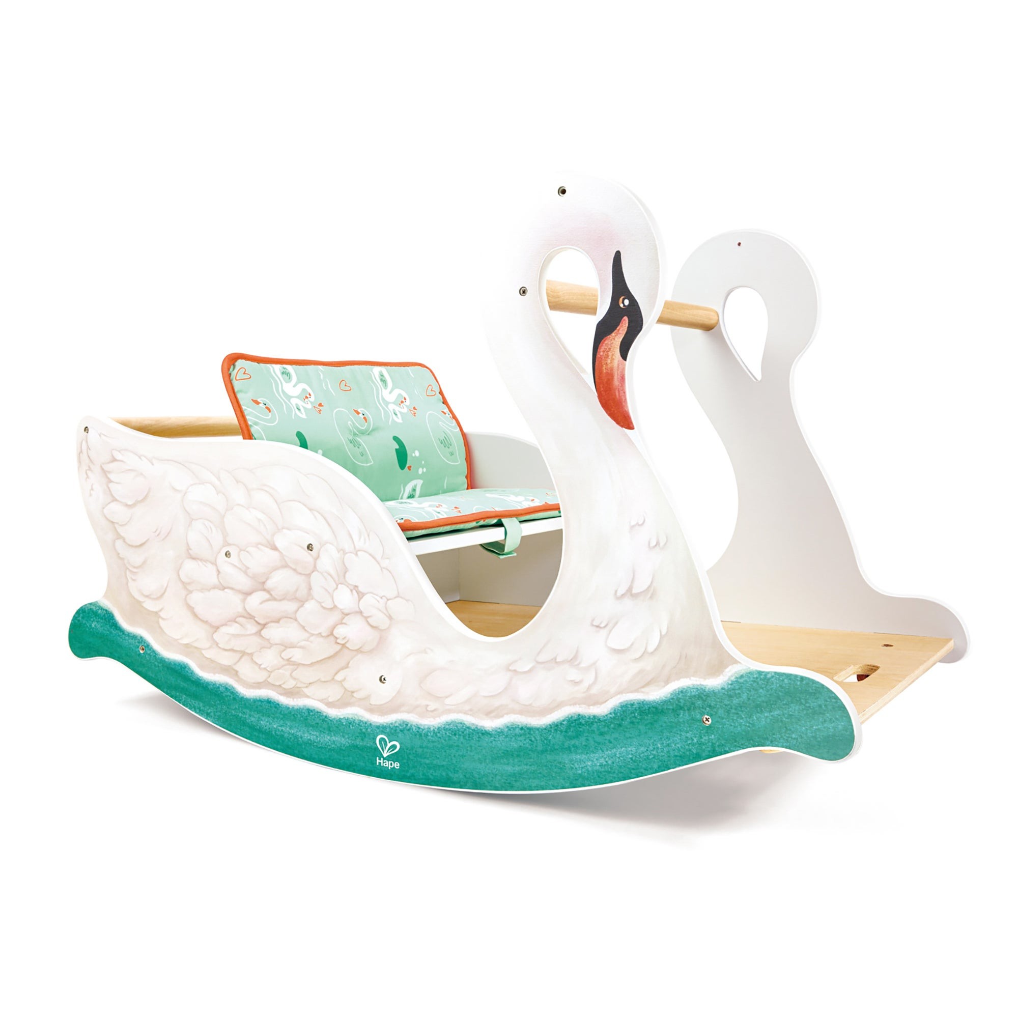 2-in-1 Baby Gym and Rocking Swan Chair Ages 6+ Months