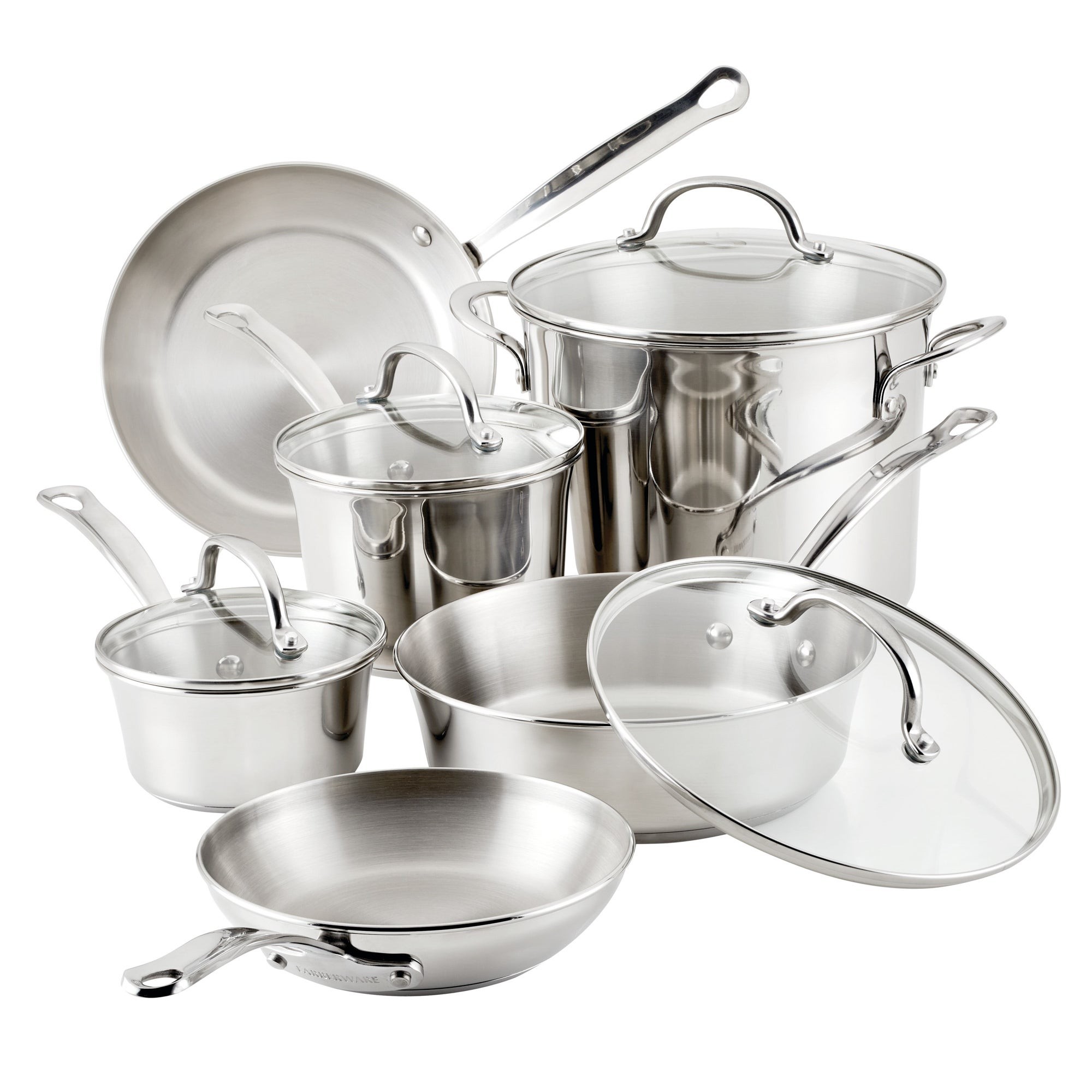 Millennium 10pc Stainless Steel Cookware Set