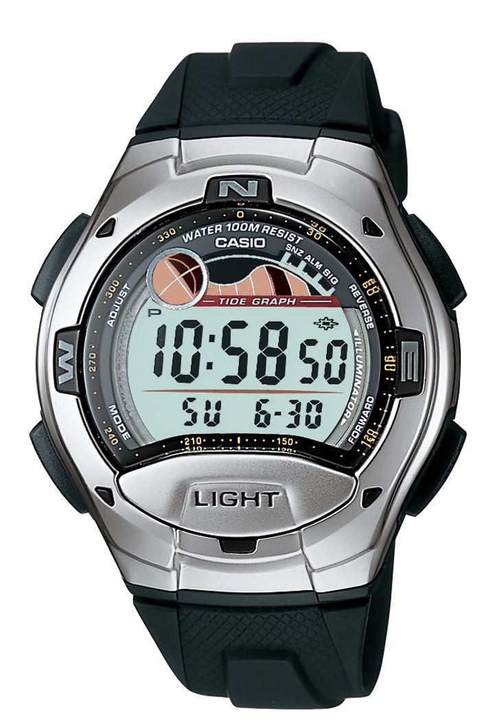 10 Year Battery Tide Graph Watch