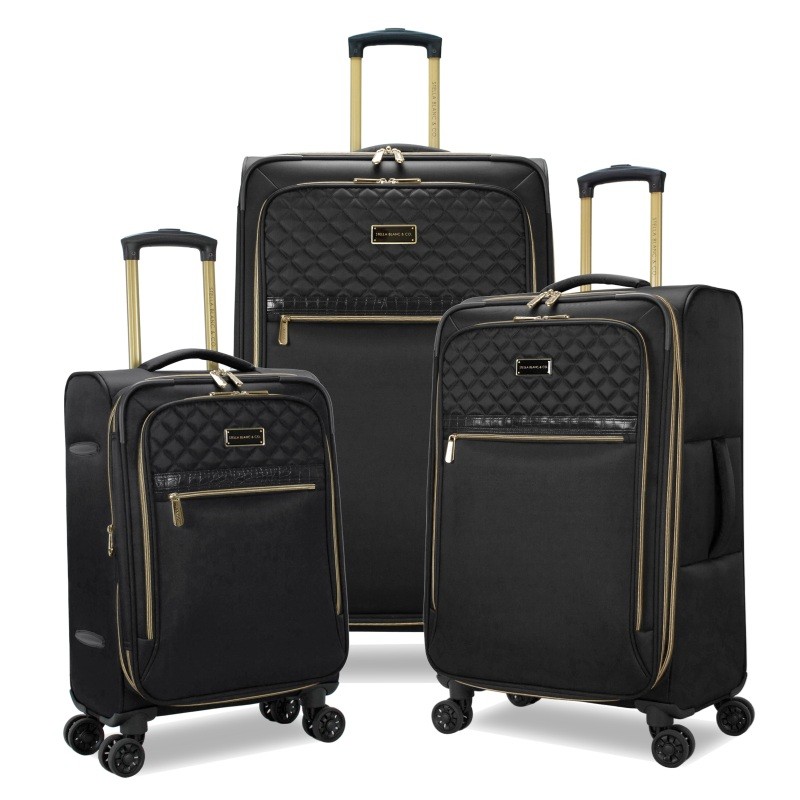 Cleo 3-Piece Softside Expandable Spinner Luggage Set