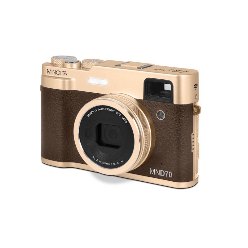 48MP/5K Ultra HD Autofocus Digital Camera - (Gold)