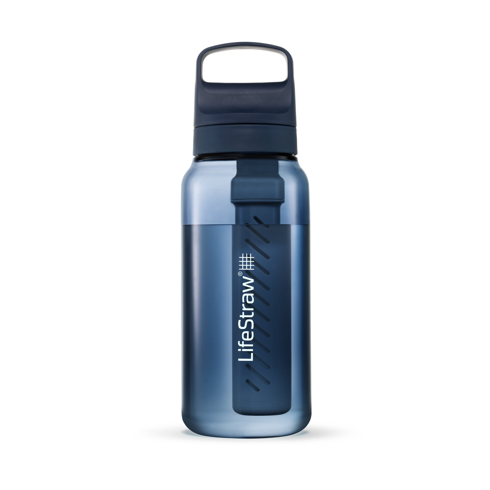 LifeStraw Go 1L Water Filter Bottle w/ Tritan Renew Aegean Sea