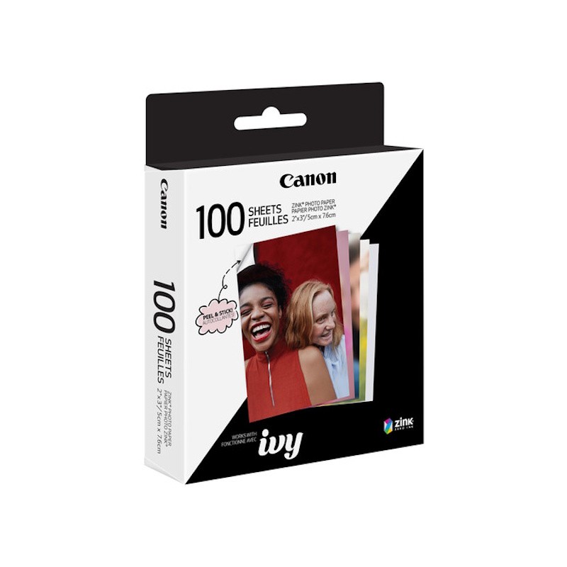 CANON ZINK PHOTO PAPER 2" -100 SHEETS