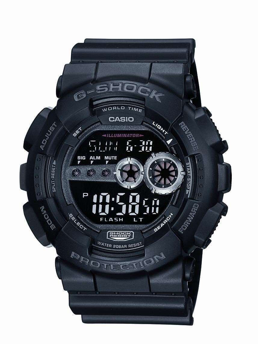 G-Shock X-Large Black Reverse LCD