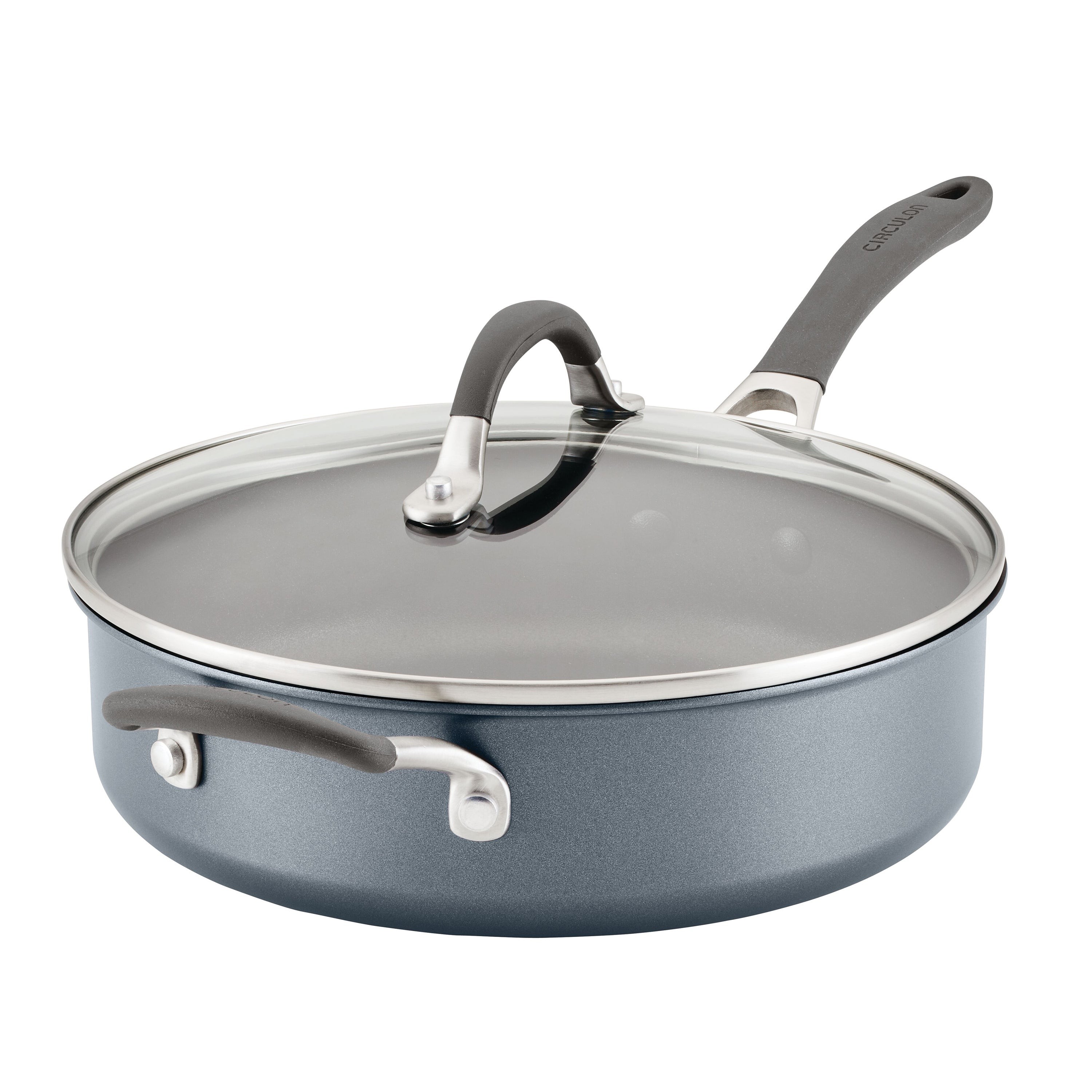 5qt ScratchDefense Nonstick Saute Pan w/ Lid