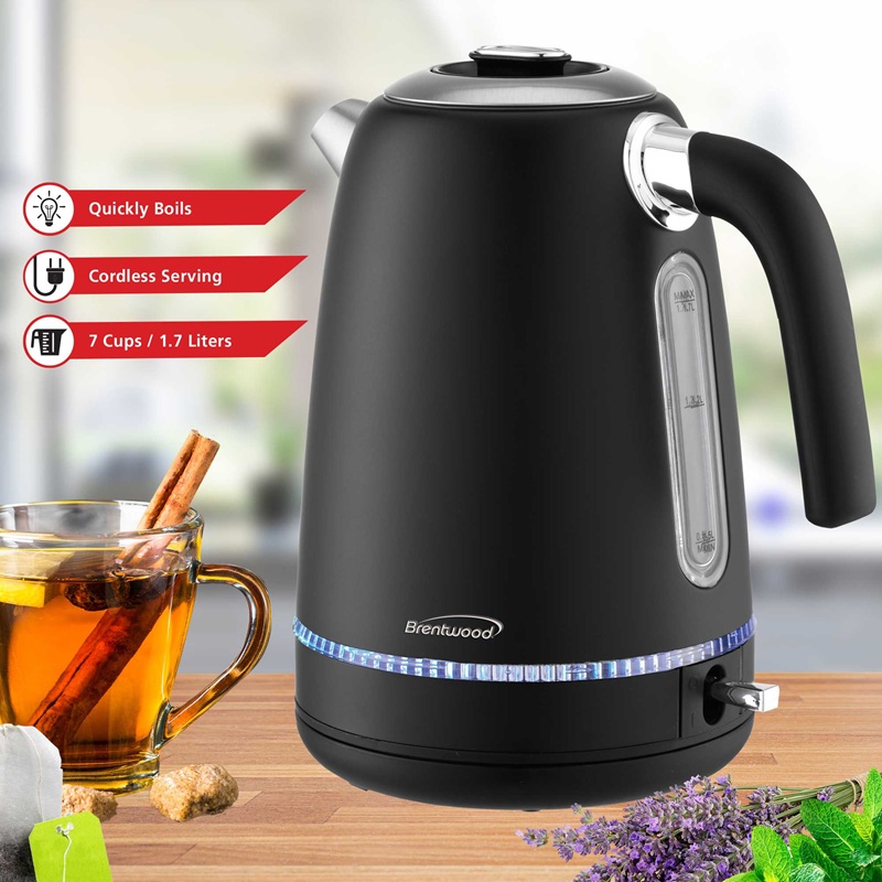 1.8QT Stainless Steel Electric Kettle