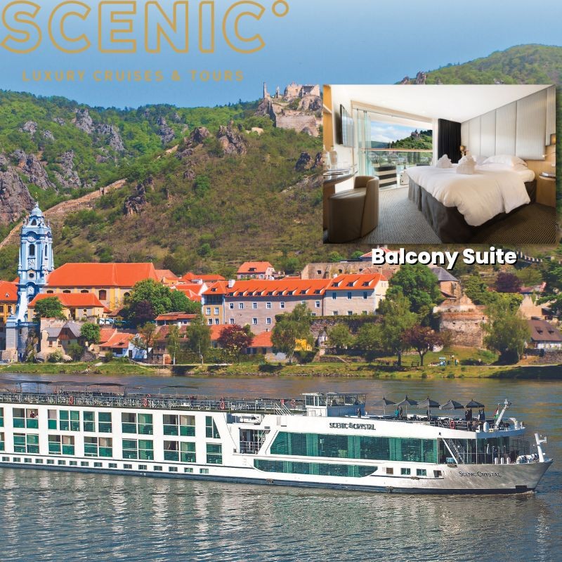 7 Night European River Cruise
Balcony Suite