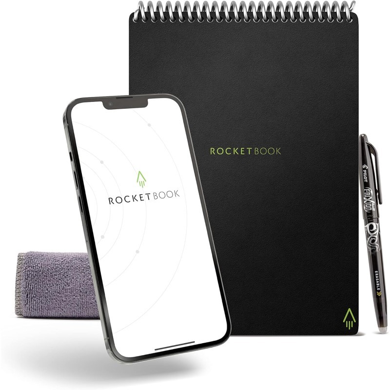 Core Reusable Smart Notebook - (Black)