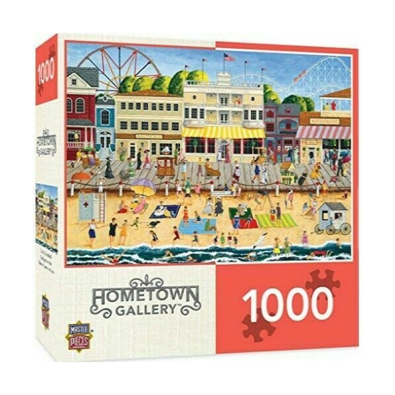 Hometown Gallery - On the Boardwalk 1000pc Puzzle