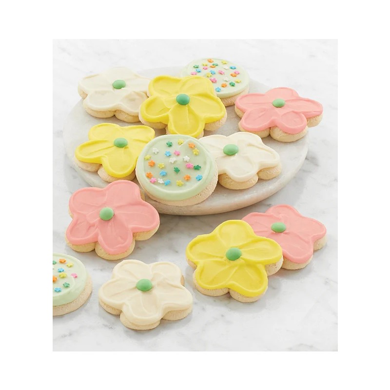 Buttercream Frosted Spring Cutouts Gift Box - 12ct