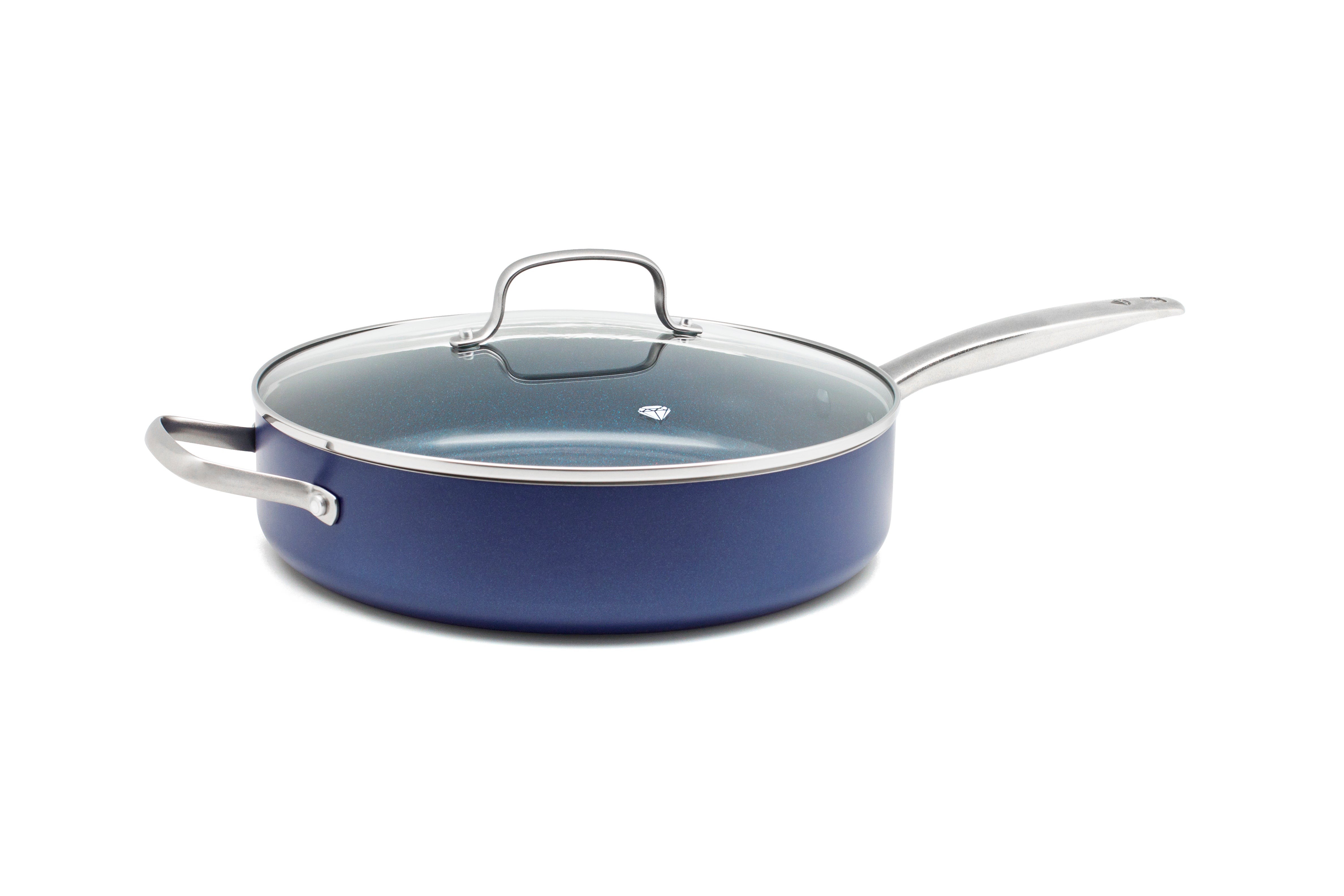 5qt Toxin Free Ceramic Nonstick Saute Pan w/ Lid