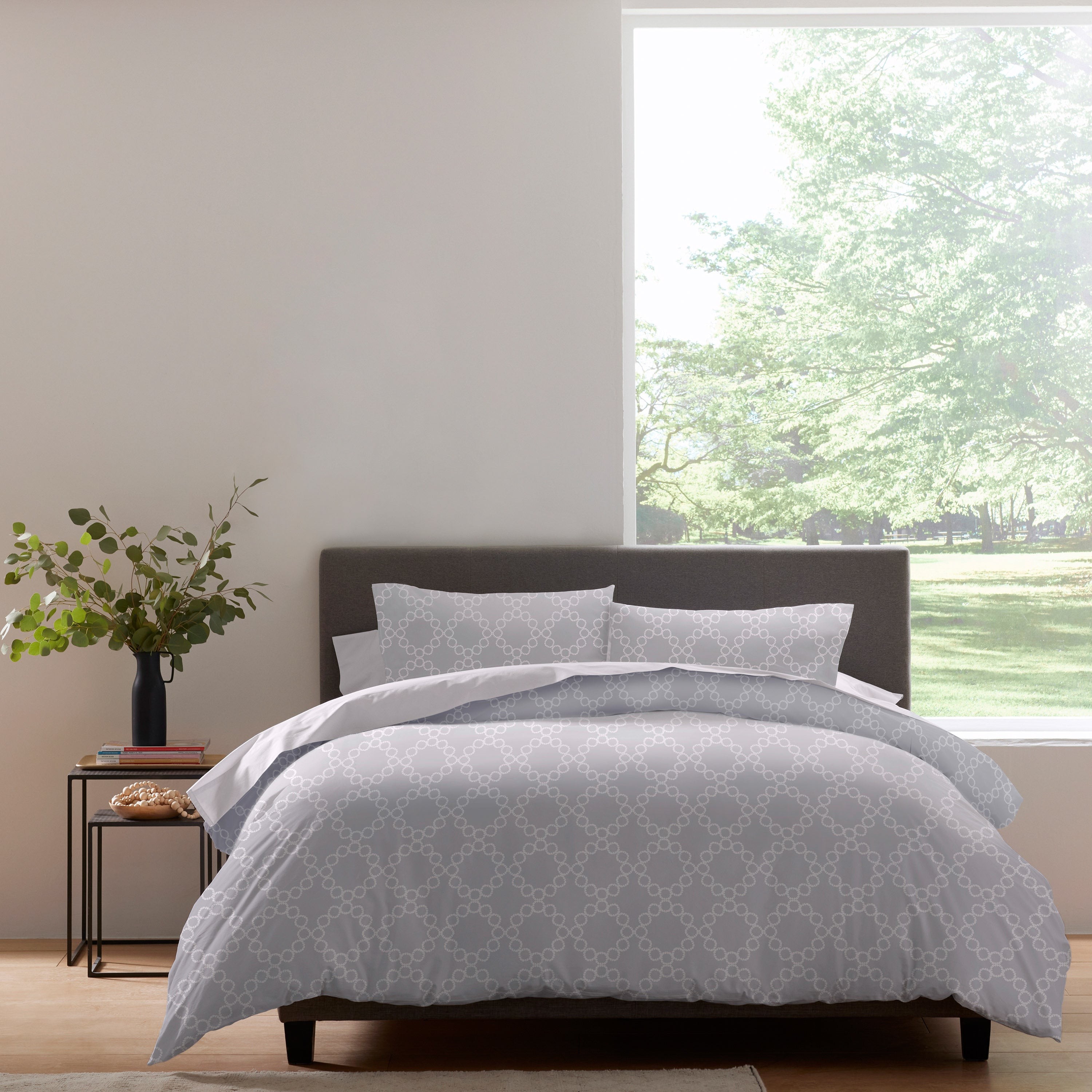 Palais Duvet Set - Full/Queen Light Gray