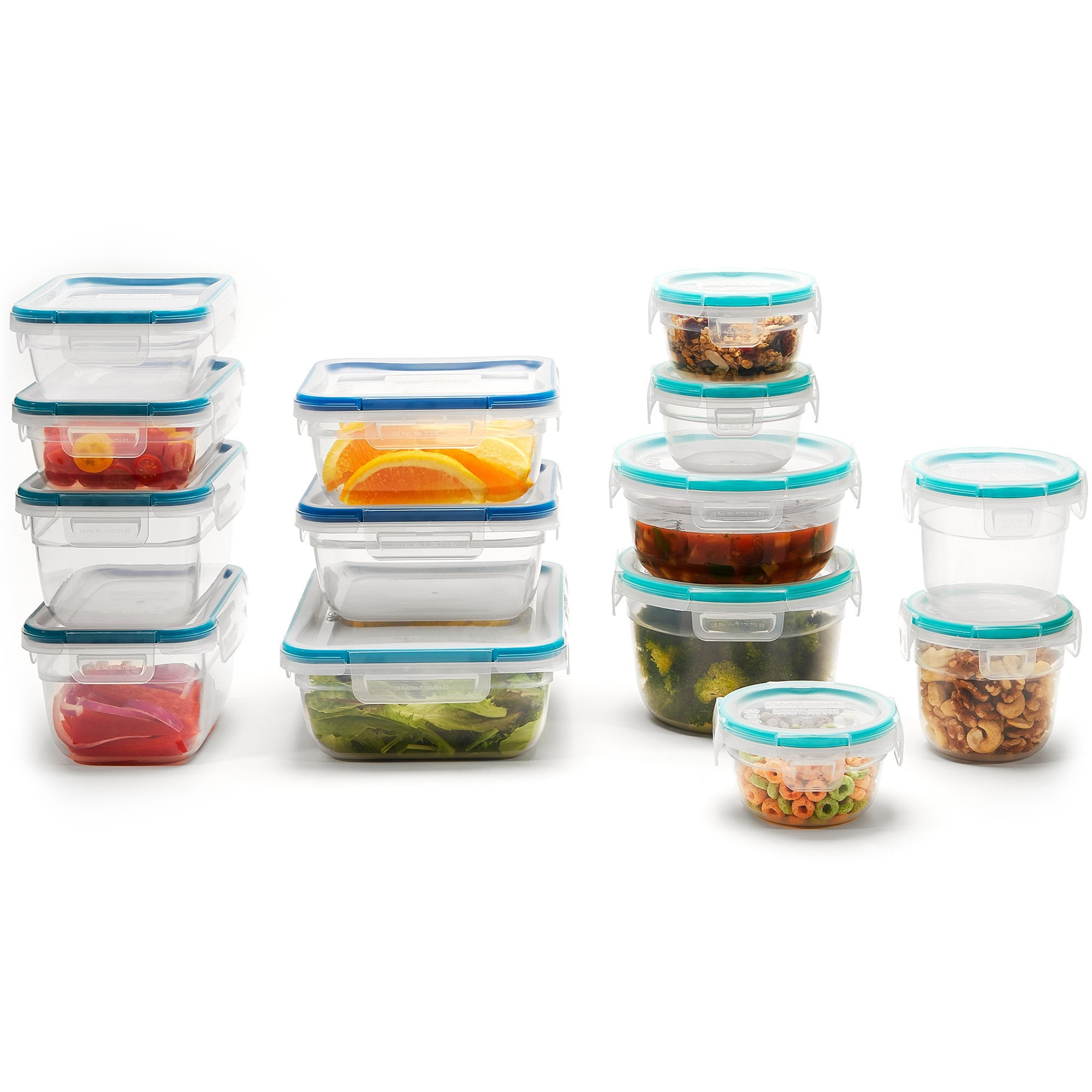 Total Solution 28pc Plastic Storage Set