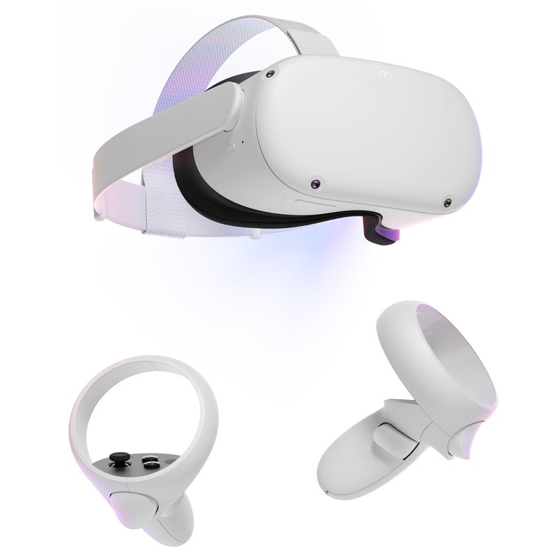 Meta Quest 2 Advanced All-in-One Virtual Reality Headset 256GB - (White)