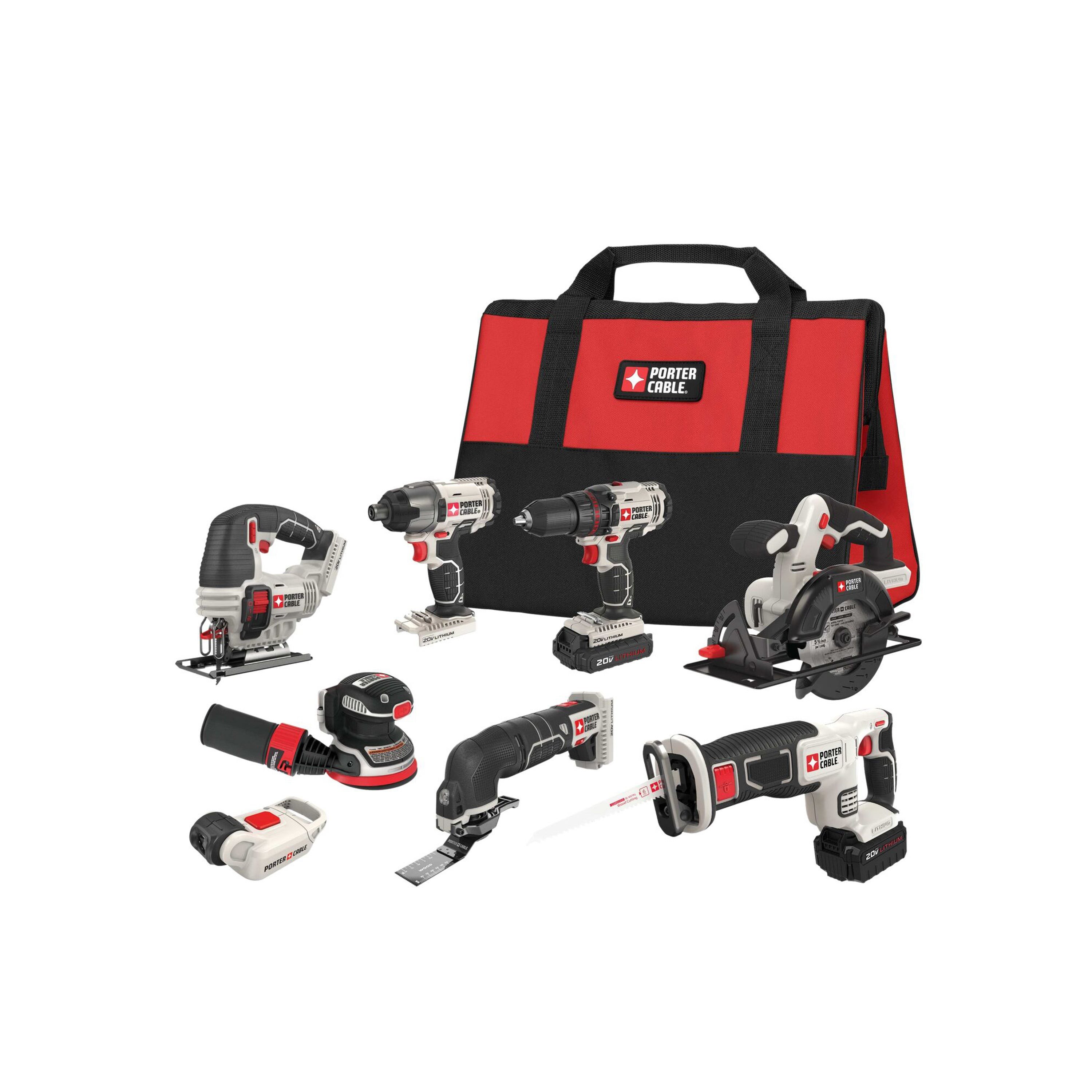 20V MAX 8 Tool Combo Kit