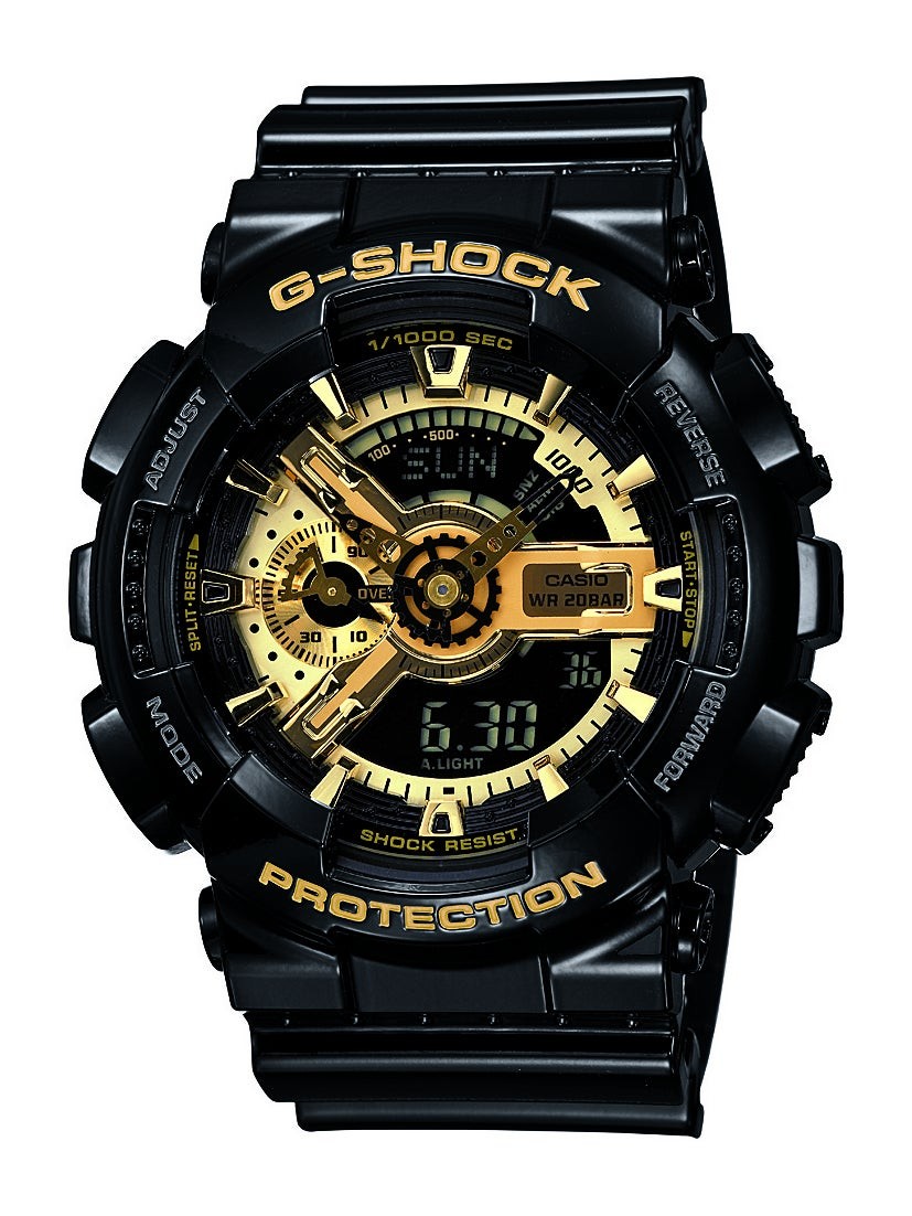 G-Shock Big Case Ana-Digi Watch Black/Gold