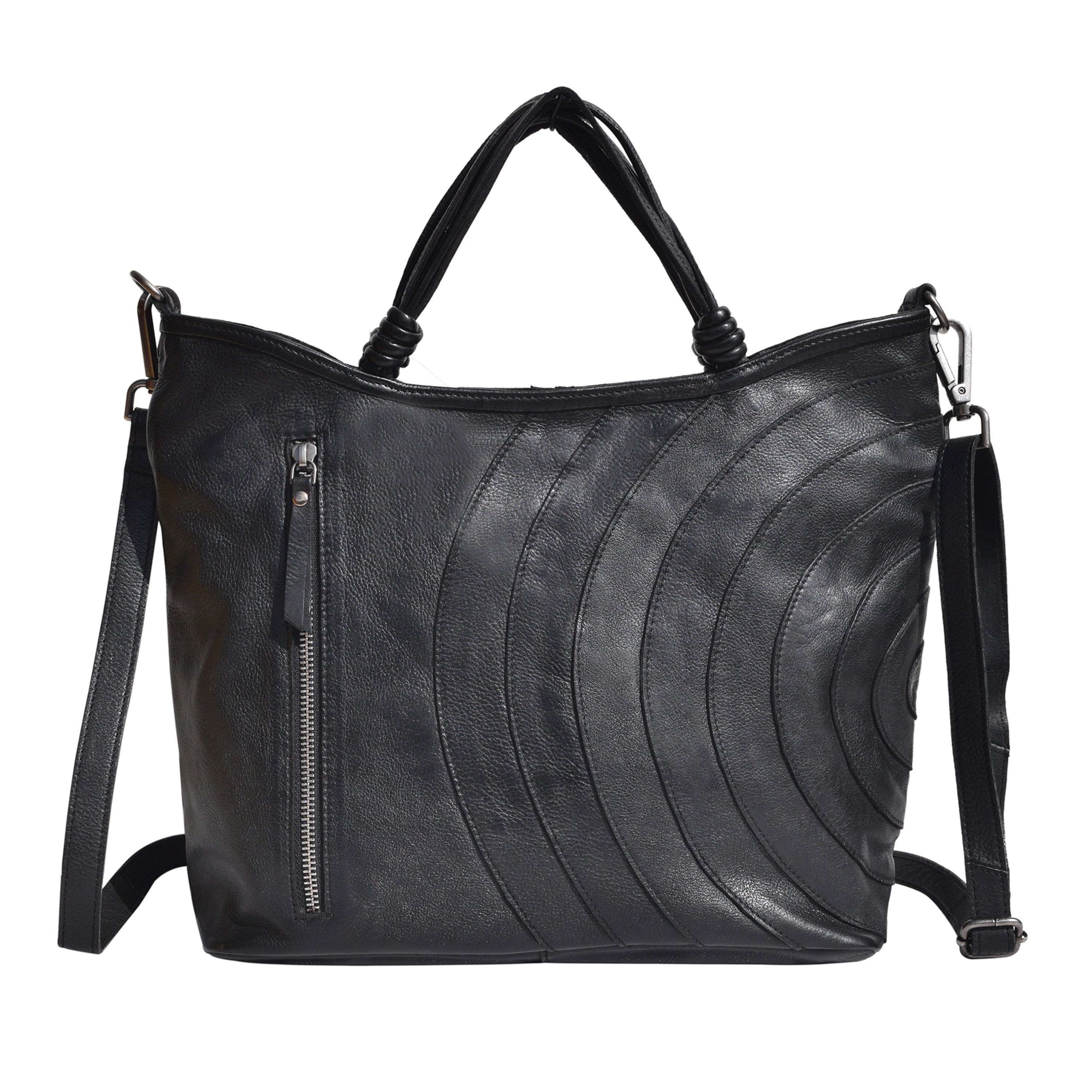 Joplin Tote/Crossbody Bag Black