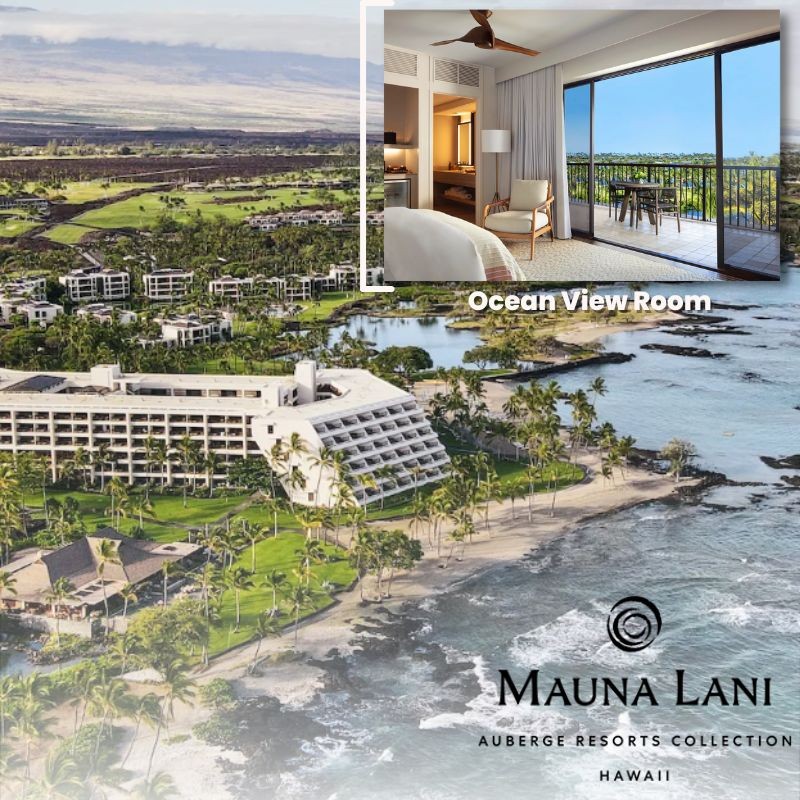 Kohala Coast, Hawaii 5 Night Stay - Oceanview Room
