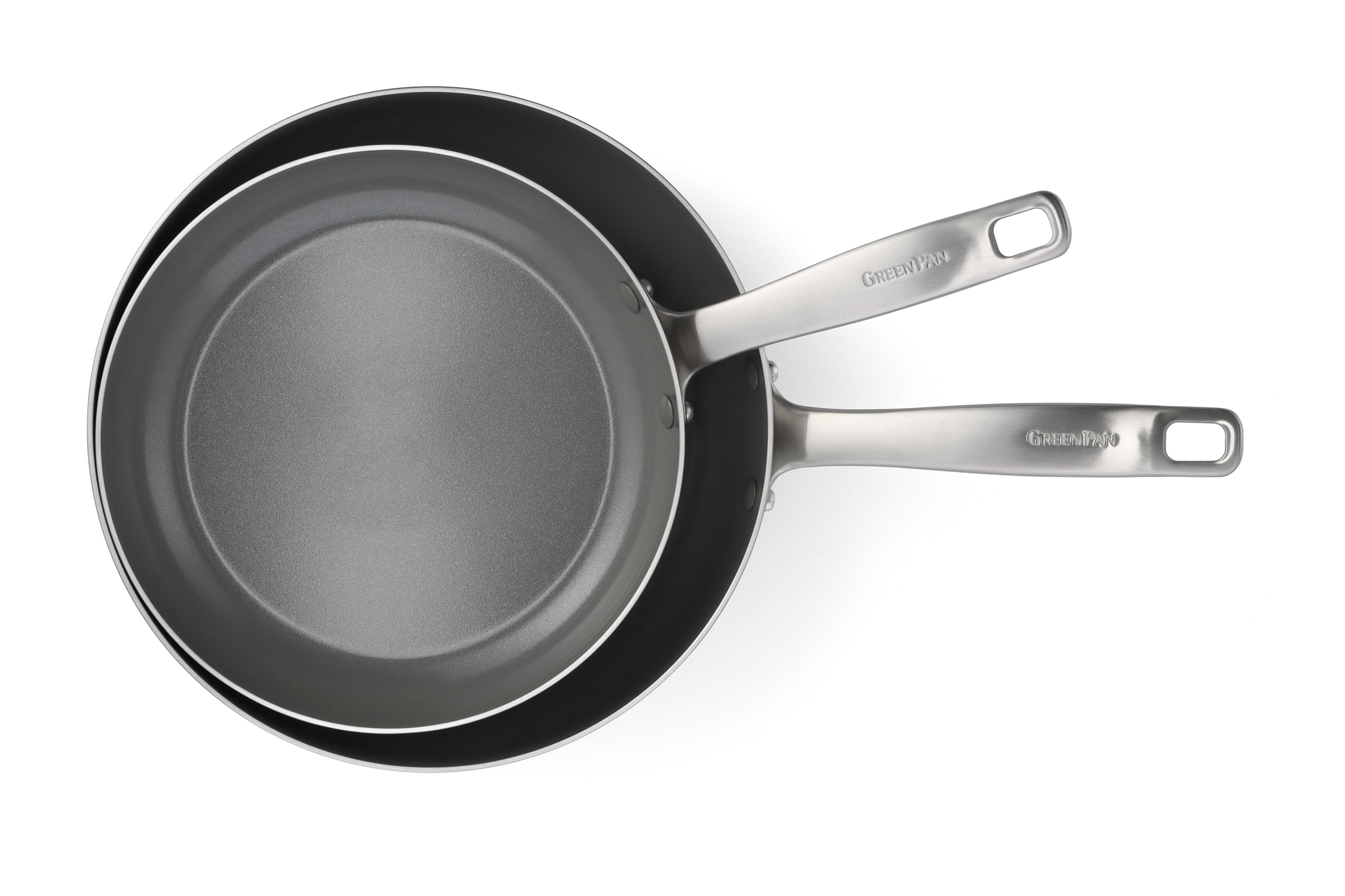 Chatham 8" & 10" Tri-Ply Stainless Steel Nonstick Fry Pan Set