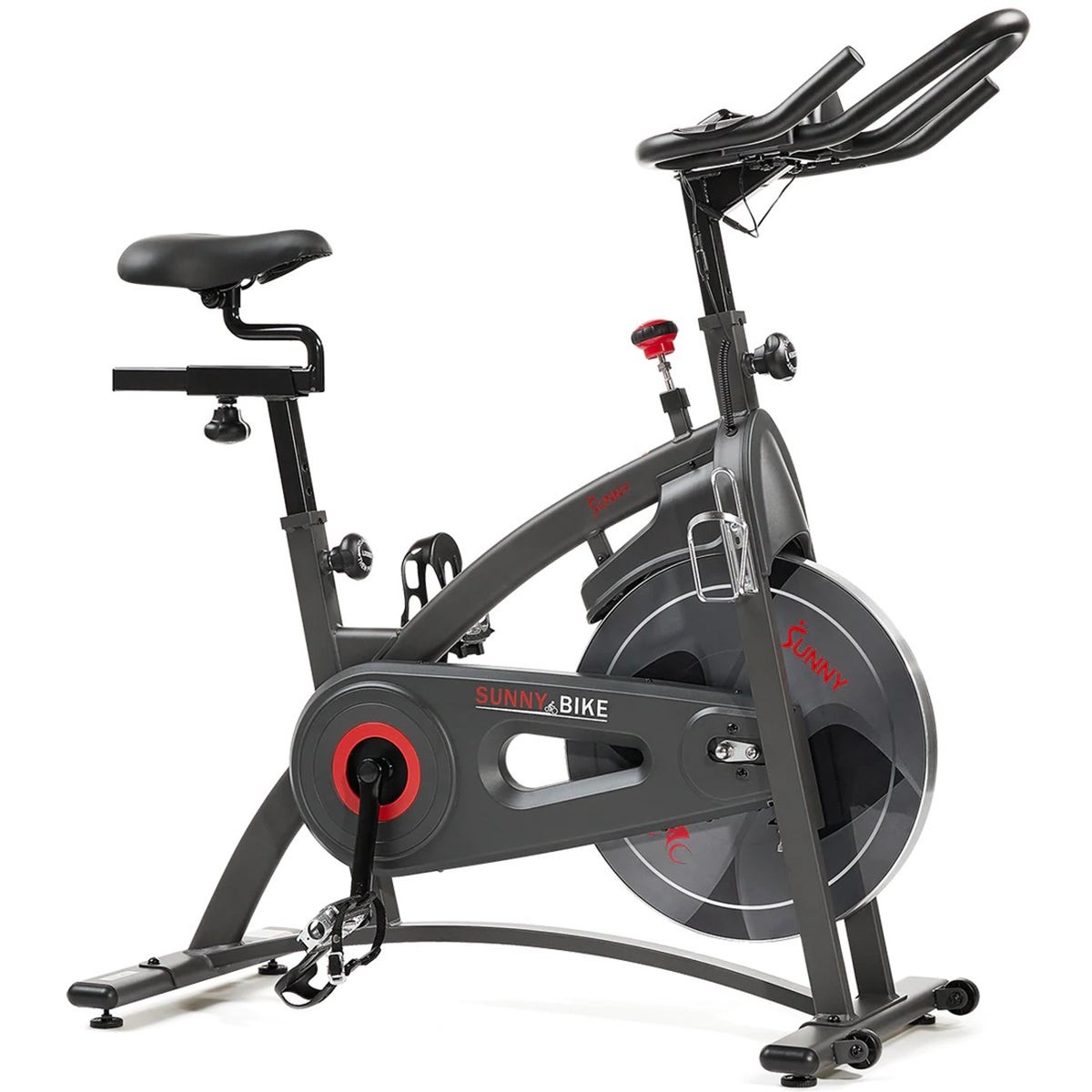 Premium Magnetic Resistance Smart Indoor Cycling Bike w/ Quiet Belt Drive