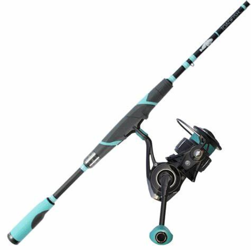 6 8 Inches Medium Light 2pieces 2000 Size Spinning Reel Combo