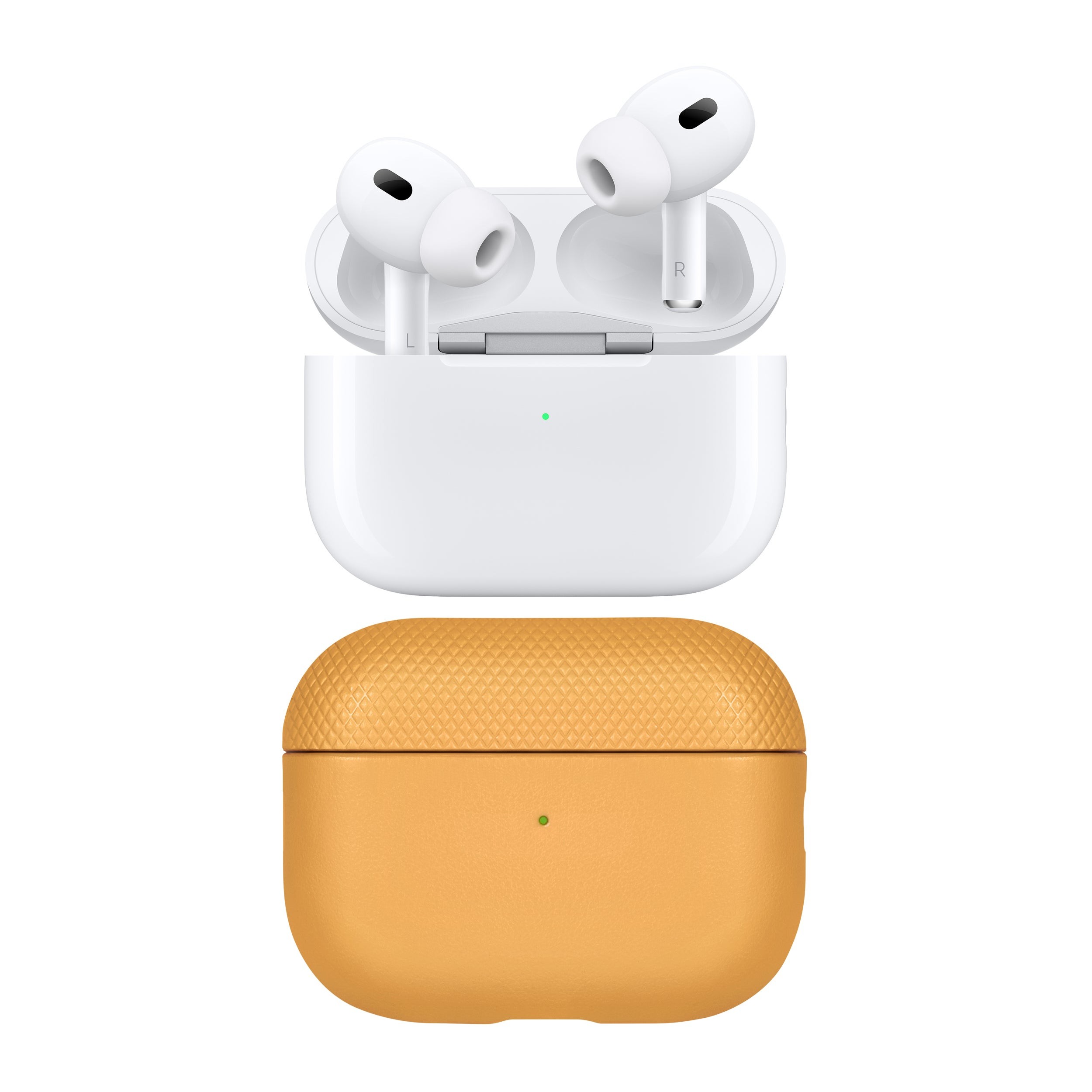 AirPods Pro 2nd Generation w/ Classic Leather Case Kraft