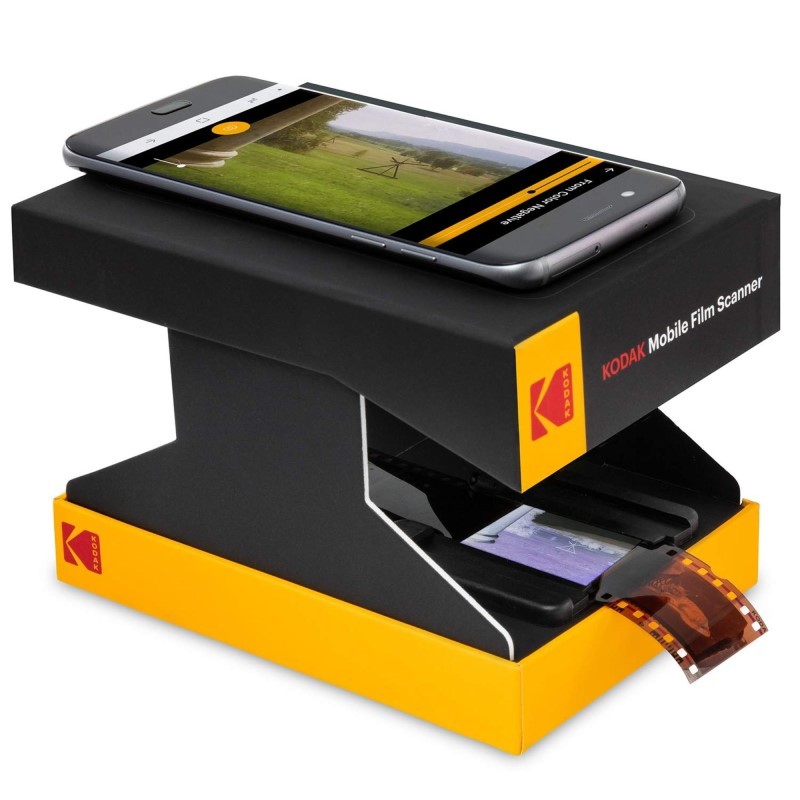 Mobile Film Scanner, Novelty Slide Scanner for Old 35mm Films & Slides for Smartphone Camera