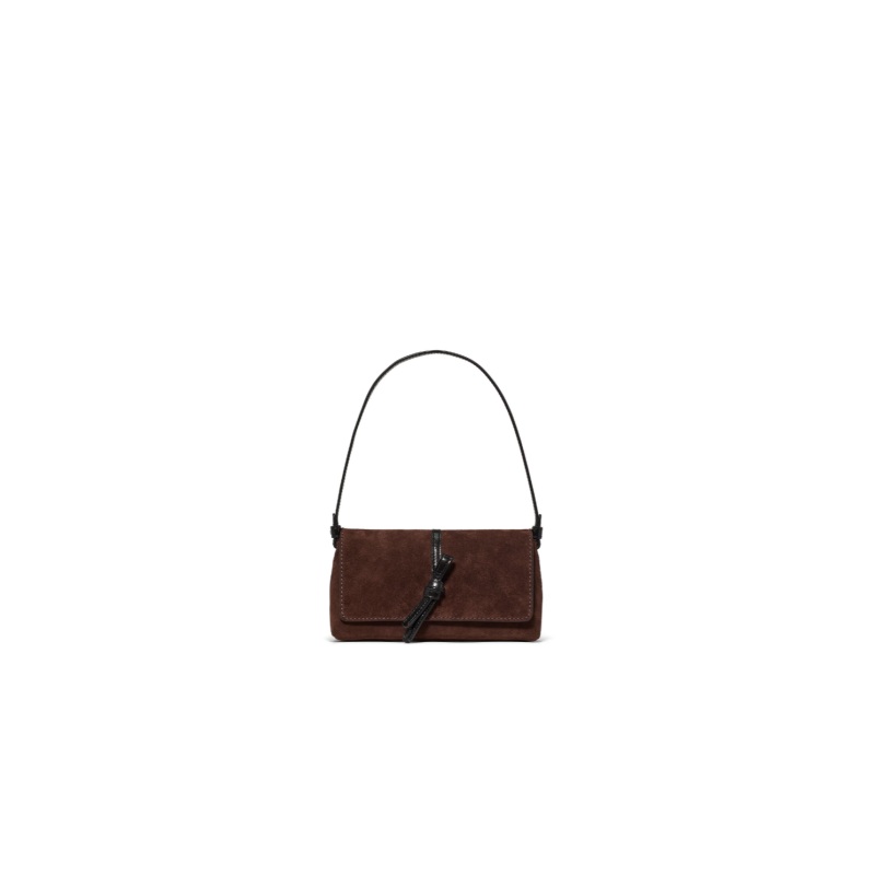 Loop Small Flap Shoulder Bag Hot Fudge Multi