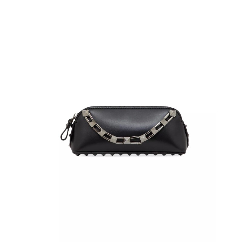 Valentino Garavani Rockstud mini clutch (Black)