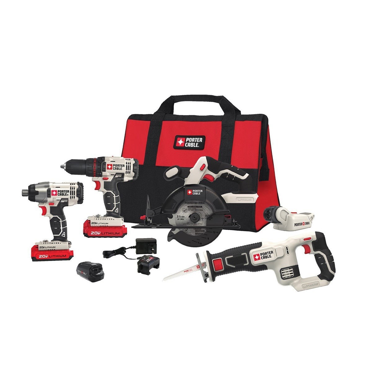 20V Max 6-Tool Combo Kit w/ USB Device