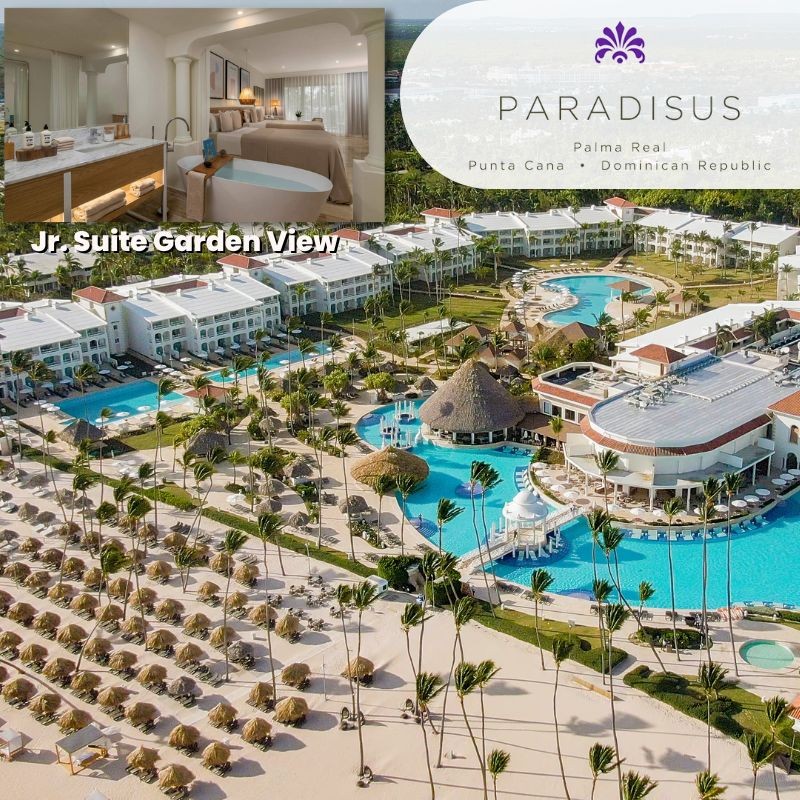Punta Cana, Dominican Republic 7 Night Stay Junior Suite Garden View