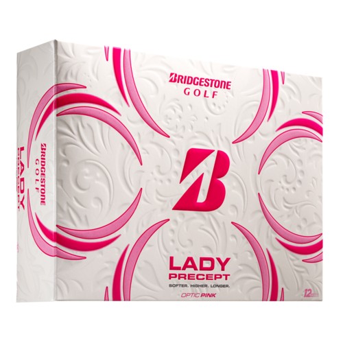 Bridgestone Lady Precept Golf Balls Pink, 2021