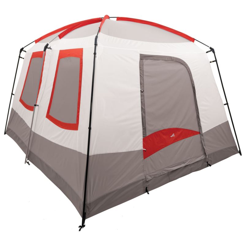 Camp Creek Two Room Tent  - (Grey and Red)