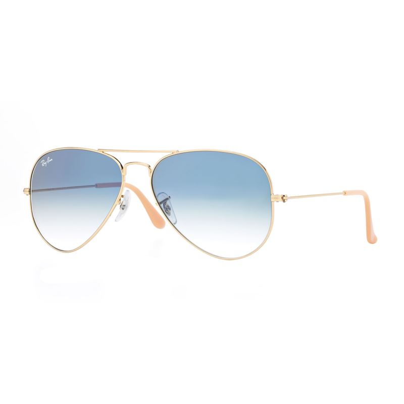 Aviator Sunglasses - (Blue Gradient)