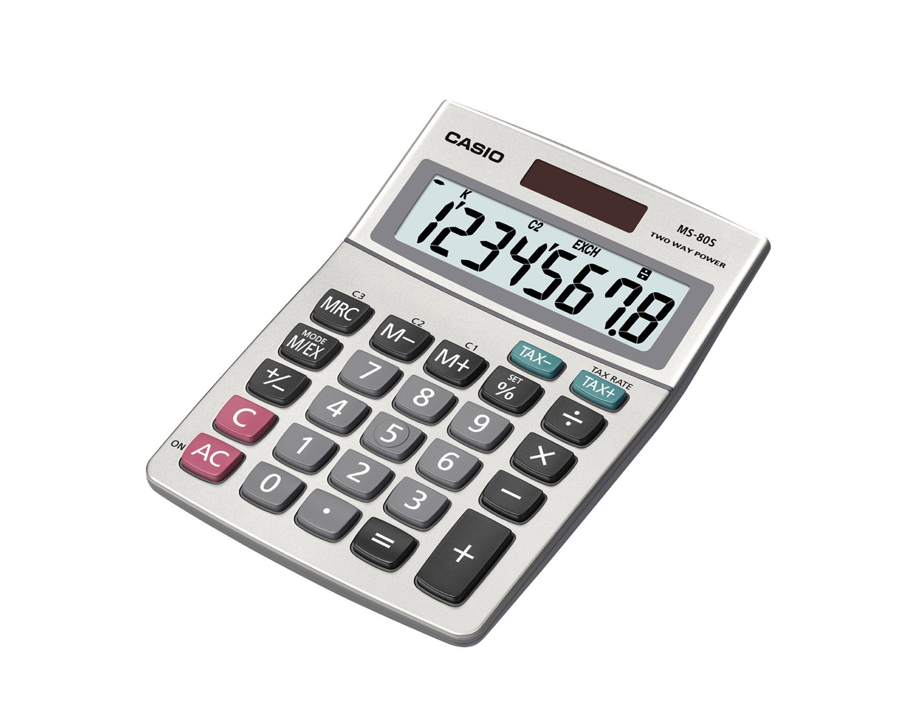 Desktop Calculator With 8-Digit Display