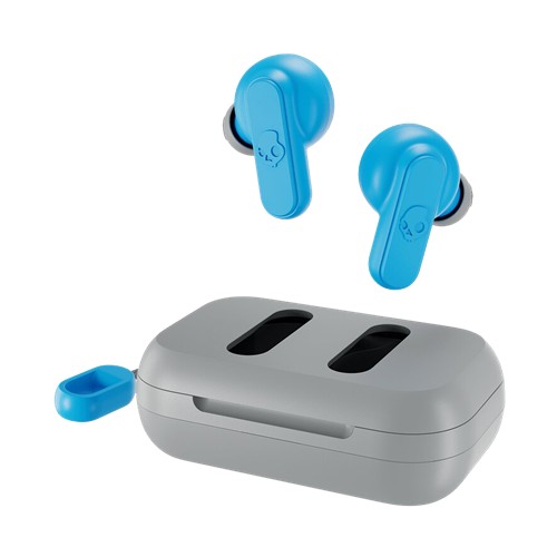 Skullcandy Dime 2 True Wireless Earbuds - Light Grey/Blue